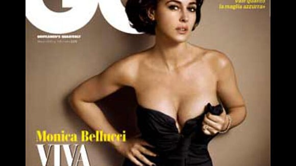 Monica Bellucci ... Sublime en couv' du GQ italien (PHOTO)