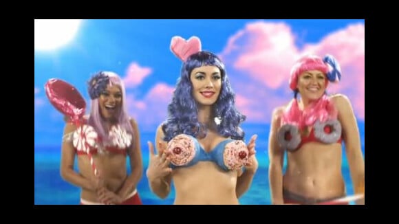 Katy Perry et Lady Gaga ...  nouvelle parodie délirante ... avec Justin Bieber et Kesha (VIDEO)