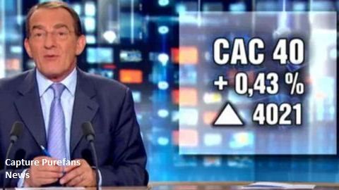 Jt De 13h De Tf1 Pernaut Donne Le Cours Du Cac 40 Malgre La Fermeture De La Bourse Video Purebreak