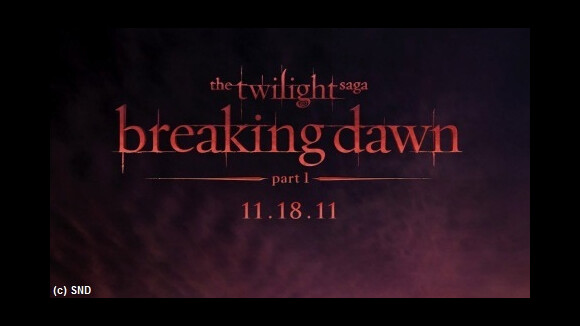 Twilight 4 Révélation ... le crépuscule se lève sur le premier poster (PHOTO)