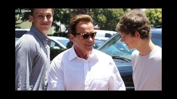Arnold Schwarzenegger en mode ''reconciliator'' avec son fils ... (PHOTOS)