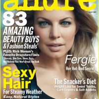 Fergie en couverture d&#039;Allure... elle parle de son petit ventre (PHOTO)