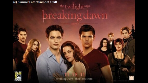 Twilight 4 : nouvelle affiche et révélations sur le film (PHOTO)