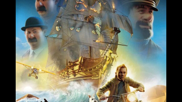Les aventures de Tintin : L'affiche officielle du film (PHOTO)