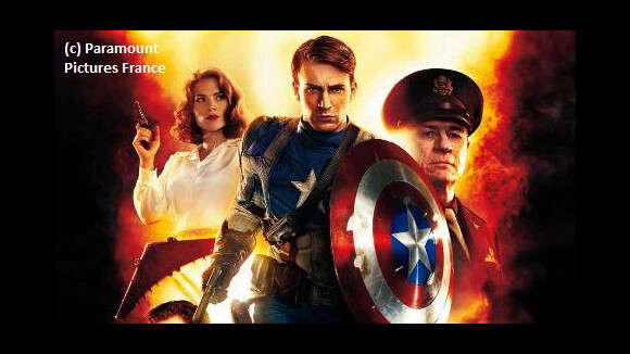 Captain America - First Avenger : Chris Evans fait le grand saut (VIDEO)
