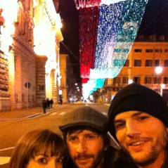 Ashton Kutcher célib' : il passe Noël en Italie avec sa nouvelle copine