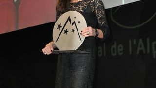 Elsa Zylberstein : jolie gagnante du prix d'interprétation féminine à l'Alpe d'Huez