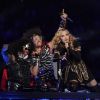 Madonna avec les LMFAO lors du Super Bowl
