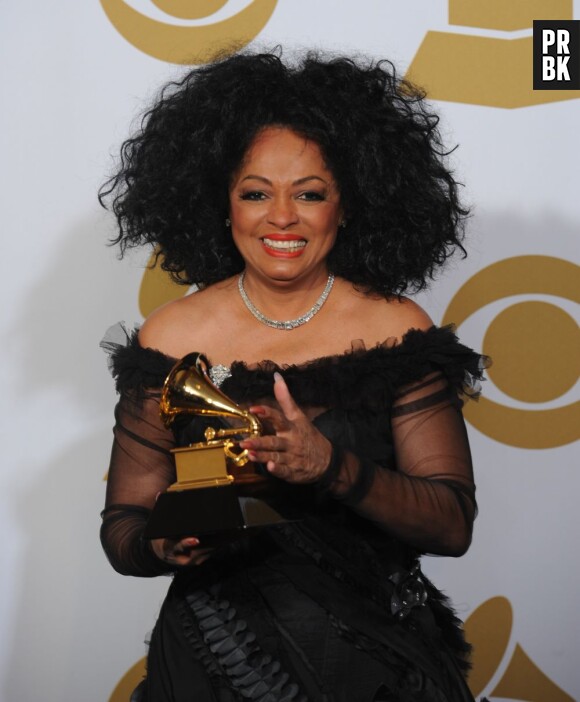 Diana Ross aux Grammy Awards 2012