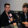 James et Logan en interview