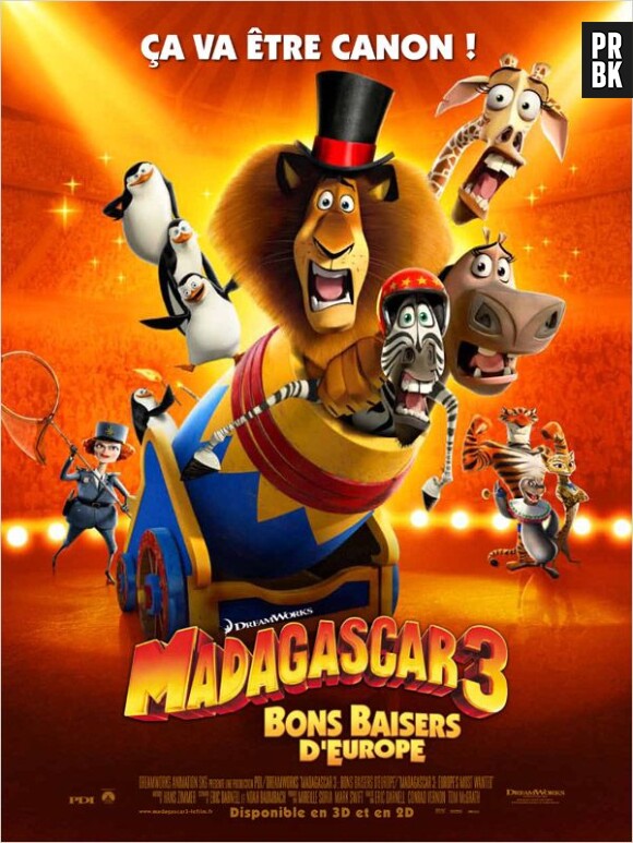 Madagascar 3, canon !