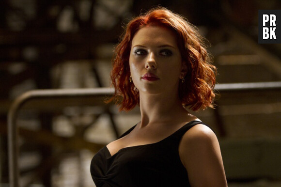 Scarlett Johansson en Black Widow dans Avengers