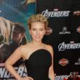 Scarlett Johansson à l'avant-première mondiale de The Avengers