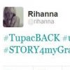 Rihanna impressionnée par l'hologramme de Tupac !