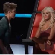 Justin Bieber : échange glacial avec Christina Aguilera sur le plateau de The Voice ! (VIDEO)