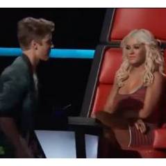 Justin Bieber : échange glacial avec Christina Aguilera sur le plateau de The Voice ! (VIDEO)