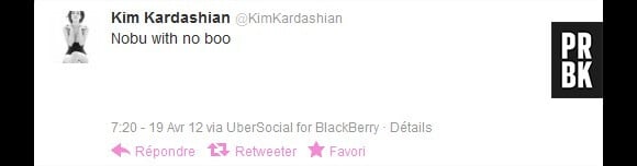 Kim Kardashian fait référence à son Kanye West sur Twitter