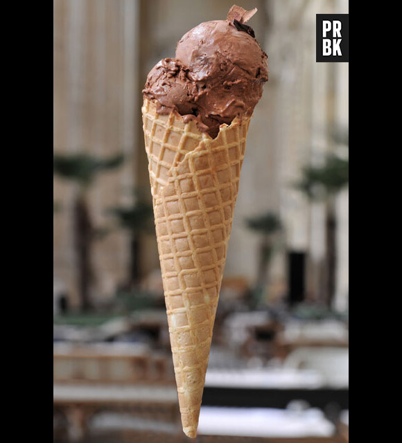 cornet de glaces chocolat au mini palais