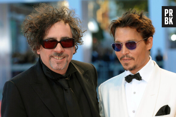 Tim Burton et Johnny Depp, comme des frères !