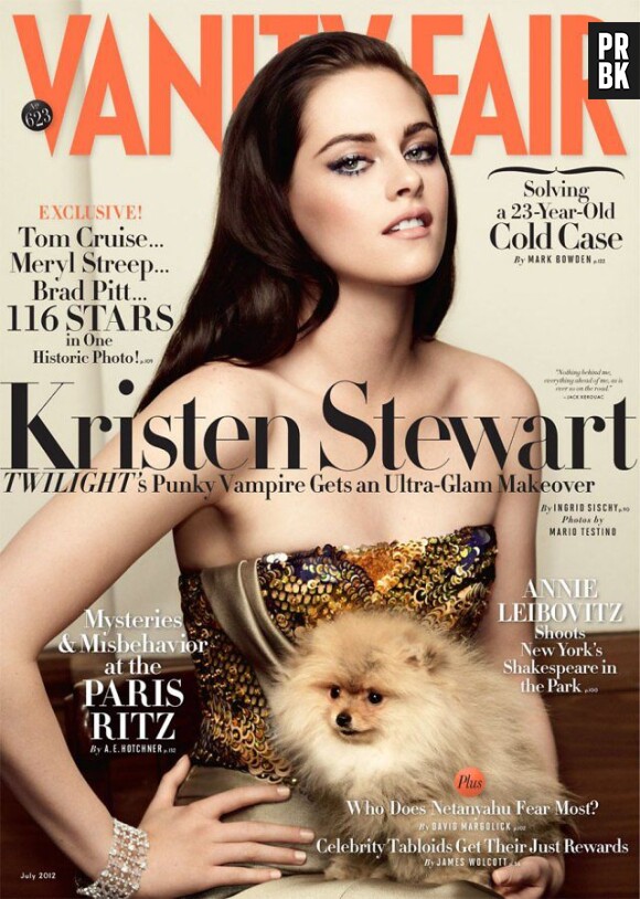 Kristen Stewart glamour pour Vanity Fair