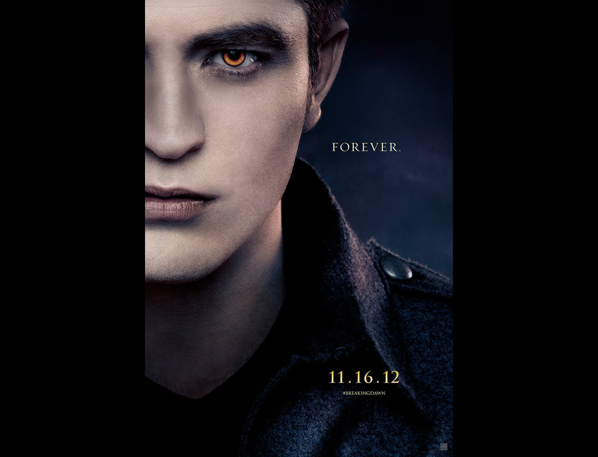 Photo : Un poster spécial Edward pour Twilight 4 partie 2 - PureBreak