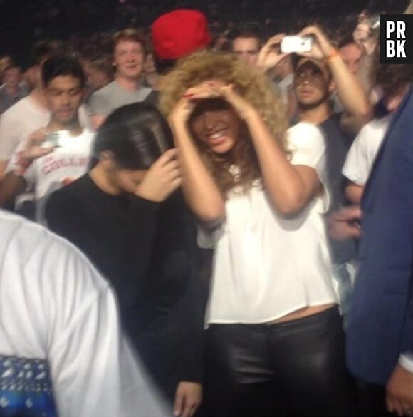 Kim Kardashian et Beyoncé ensemble au concert de Kanye et Jay-Z