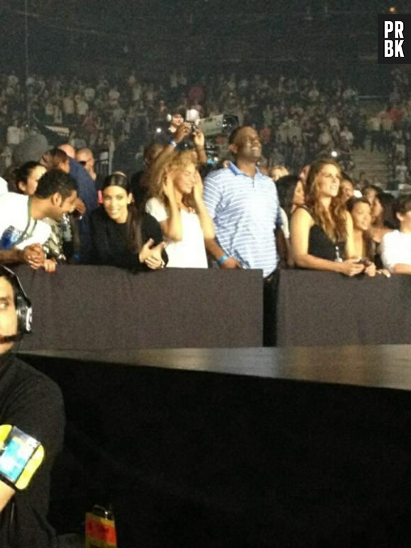 Kim et Beyoncé côte à côte en concert