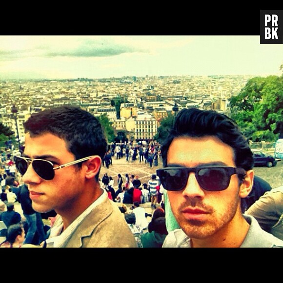 Les Jonas Brothers à Montmartre