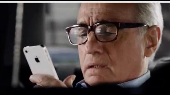 Martin Scorsese en mode acteur et pote de Siri sur l'Iphone 4S (VIDEO)