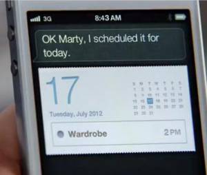 "Marty" s'entend bien avec Siri !