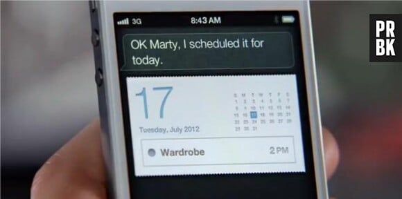 "Marty" s'entend bien avec Siri !
