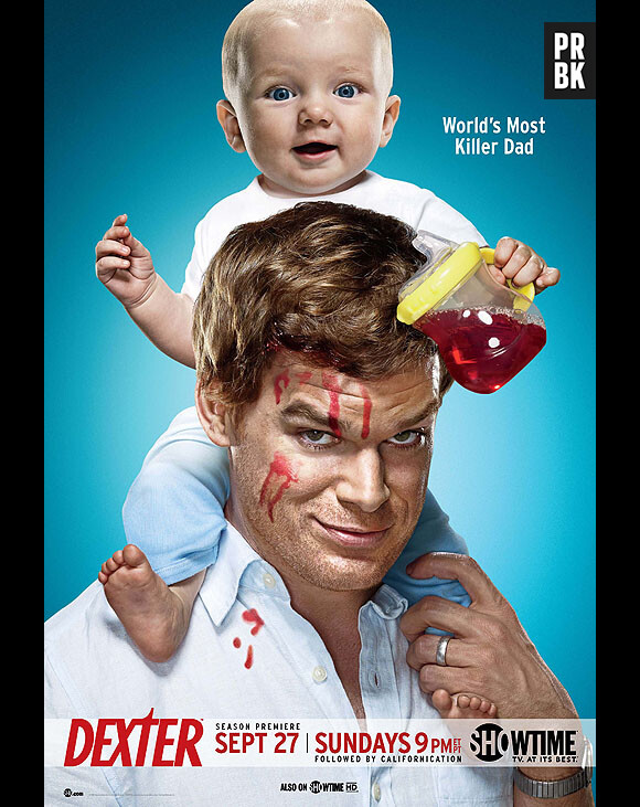Poster de la saison 4 de Dexter
