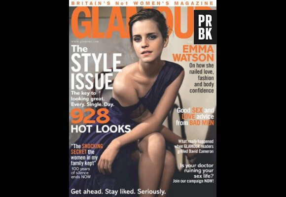 Emma Watson canon pour Glamour UK