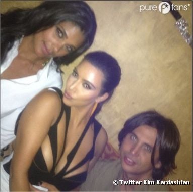 Kim Kardashian et sa robe très sexy !