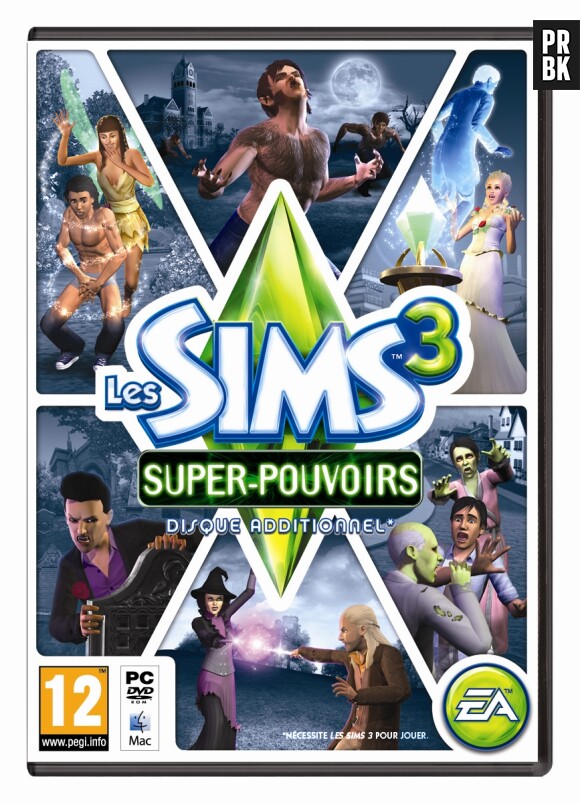 Les sims 3 : Super-pouvoirs sort en septembre 2012