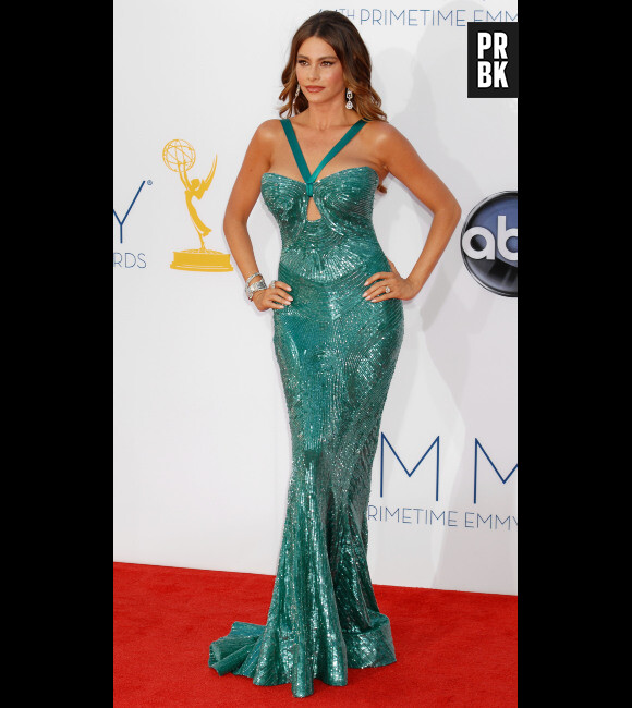 Sofia Vergara, une sriène sur le tapis rouge des Emmy Awards