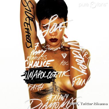 Rihanna dévoile la pochette de son dernier album !