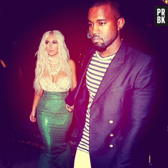 Kim Kardashian et Kanye West : La sirène et son marin pour Halloween