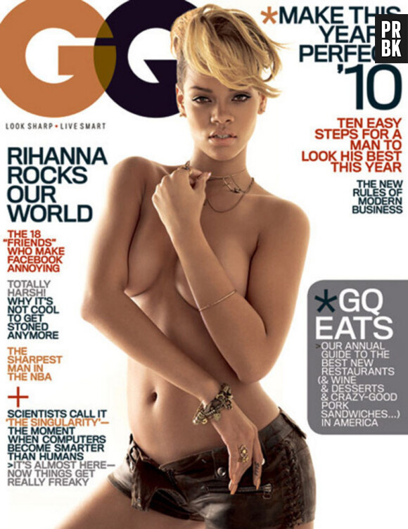 Rihanna aime bien poser topless
