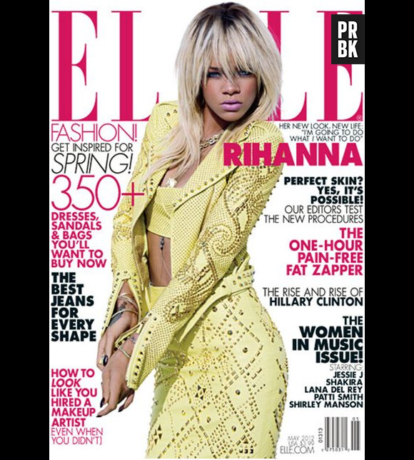 Rihanna, sexy en blonde