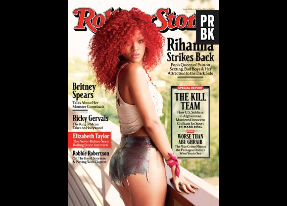 Rihanna sort le mini-short pour Rolling Stone