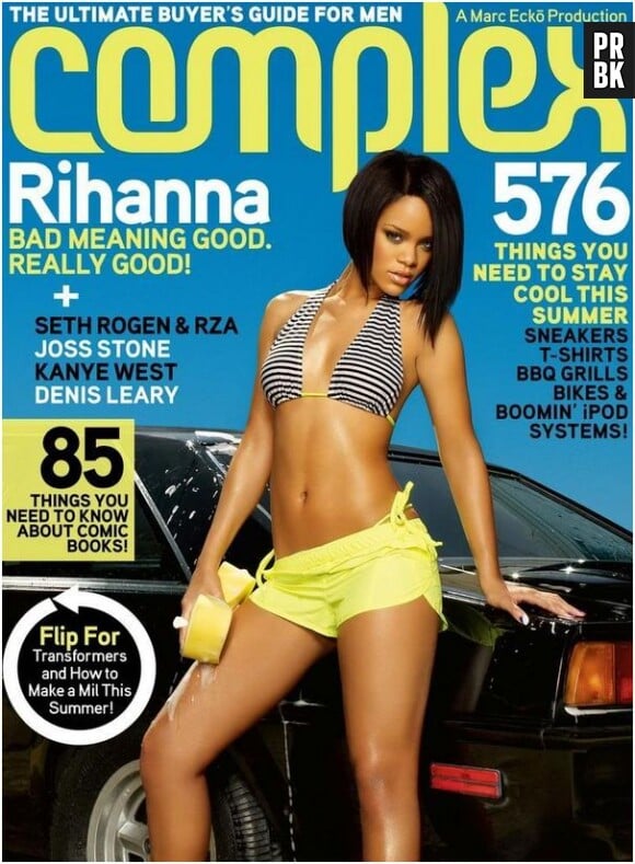 Rihanna en mode car-wash pour Complex