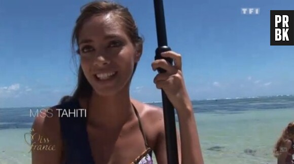 Miss Tahiti en connaît un rayon sur le paddle : elle en fait à la maison !