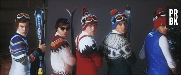 Les One Direction en mode skieurs dans leur clip !