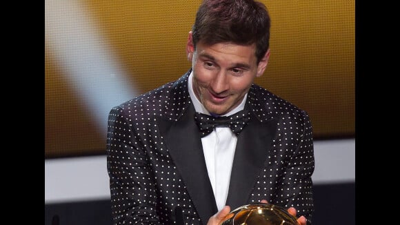 Messi Ballon d'or...mais pas look d'or !