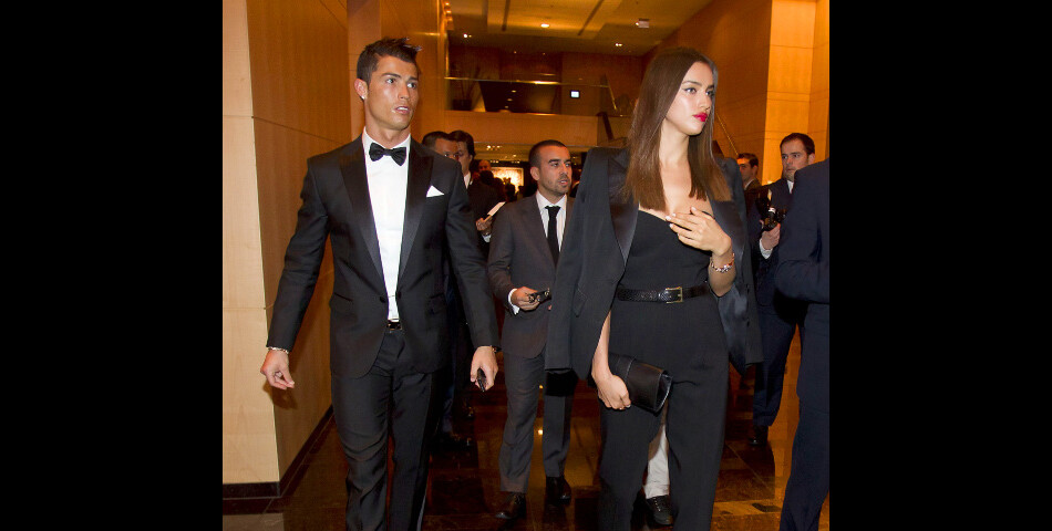 Cristiano Ronaldo et Irina Shayk, glam&#039; pour la cérémonie du Ballon d&#039;Or