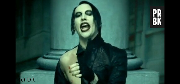 Marilyn Manson pas très en forme visiblement...