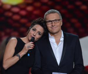 Laurent Ruquier et Virginie Guilhaume se sont embrassés aux Victoires de la Musique 2013