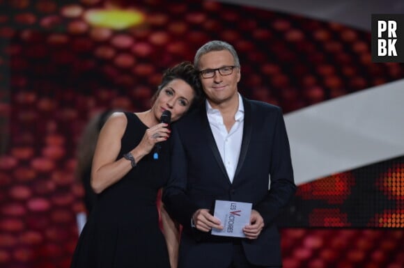 Laurent Ruquier et Virginie Guilhaume se sont embrassés aux Victoires de la Musique 2013