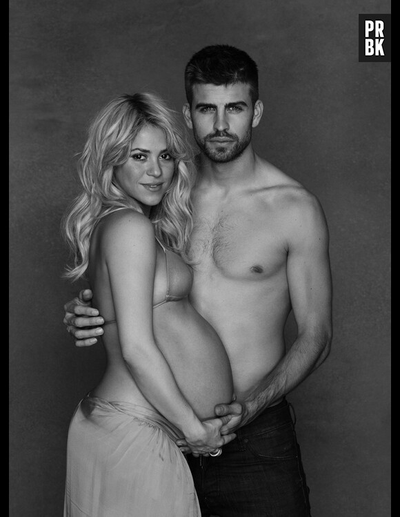 Shakira et Piqué attendaient l'arrivée de Milan avec impatience